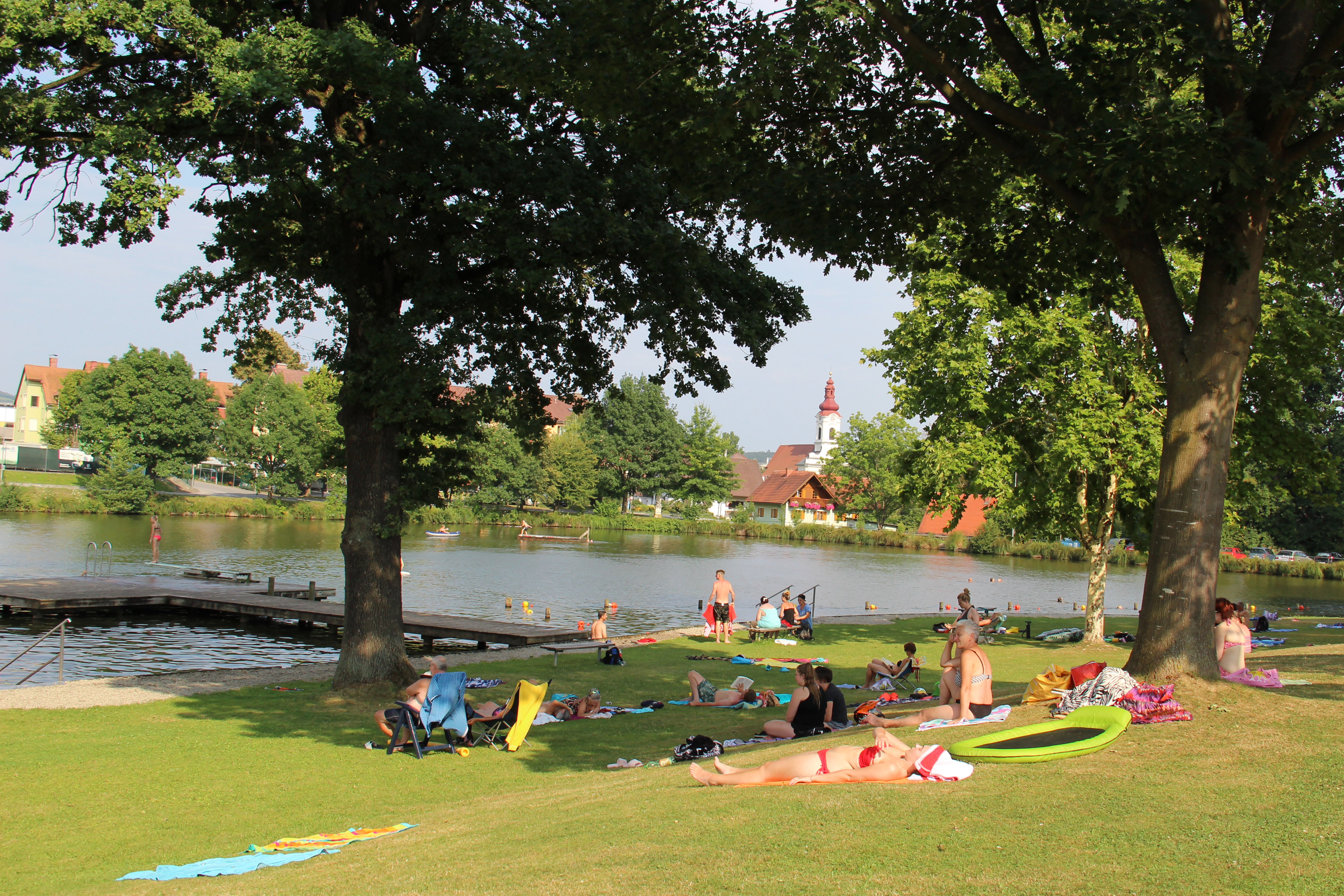 Ausflugsziel: Camping Naturbadesee Gleinstätten
