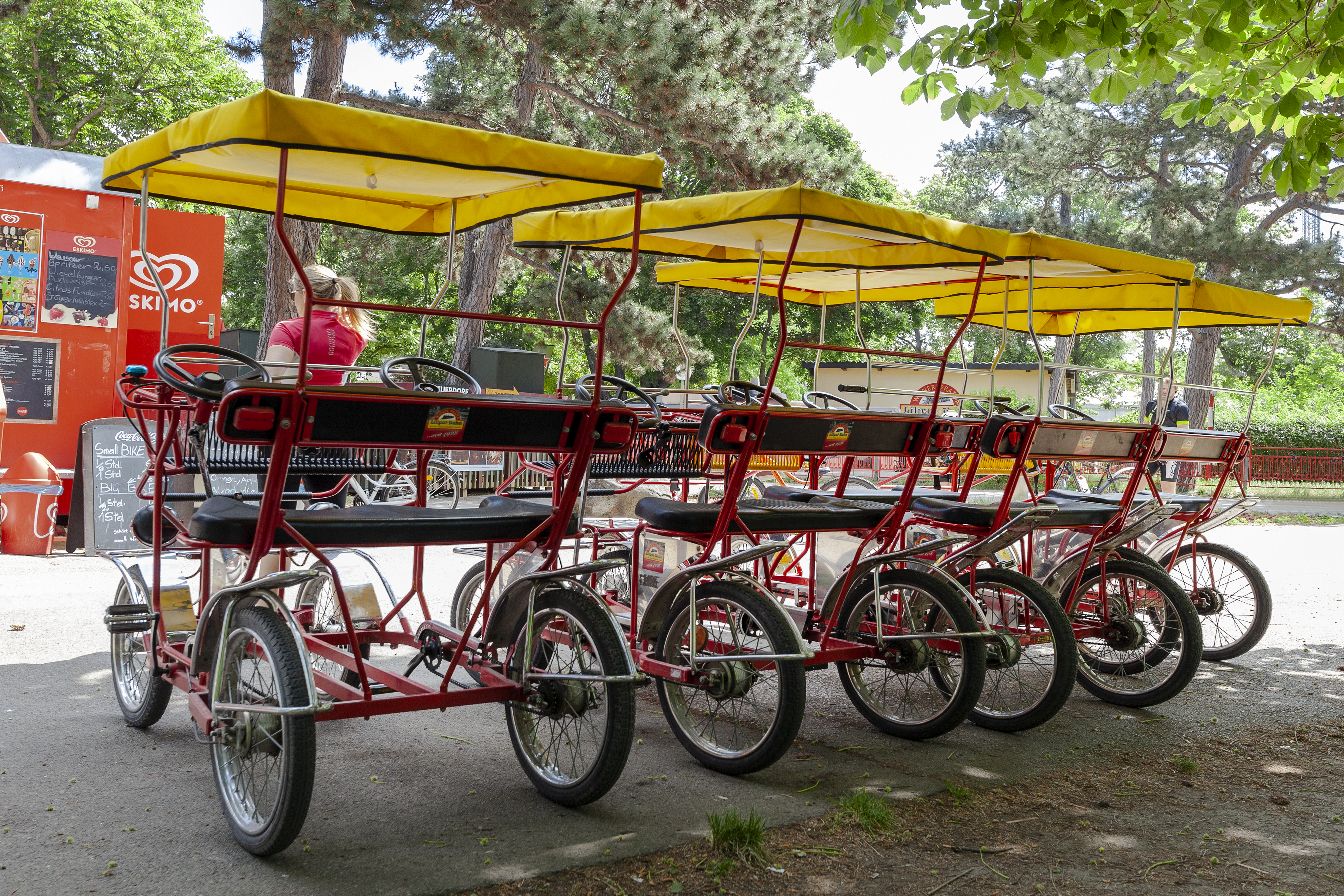 Reis met kinderen - Himberg (Himberg) - Radverleih Hauptallee