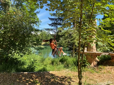 Ausflugsziel: Kletterpark Salzburg Waldbad Anif