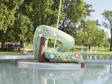 Ausflugsziel: Kinderrutsche_Parkbad - Fitnessoase Parkbad