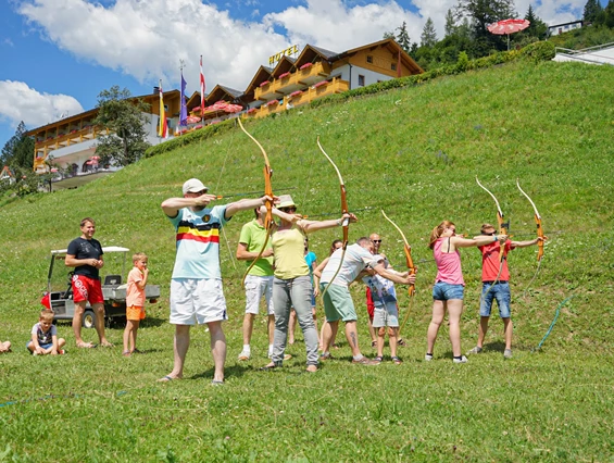 Ausflugsziel: Bogenschießen im Glocknerhof