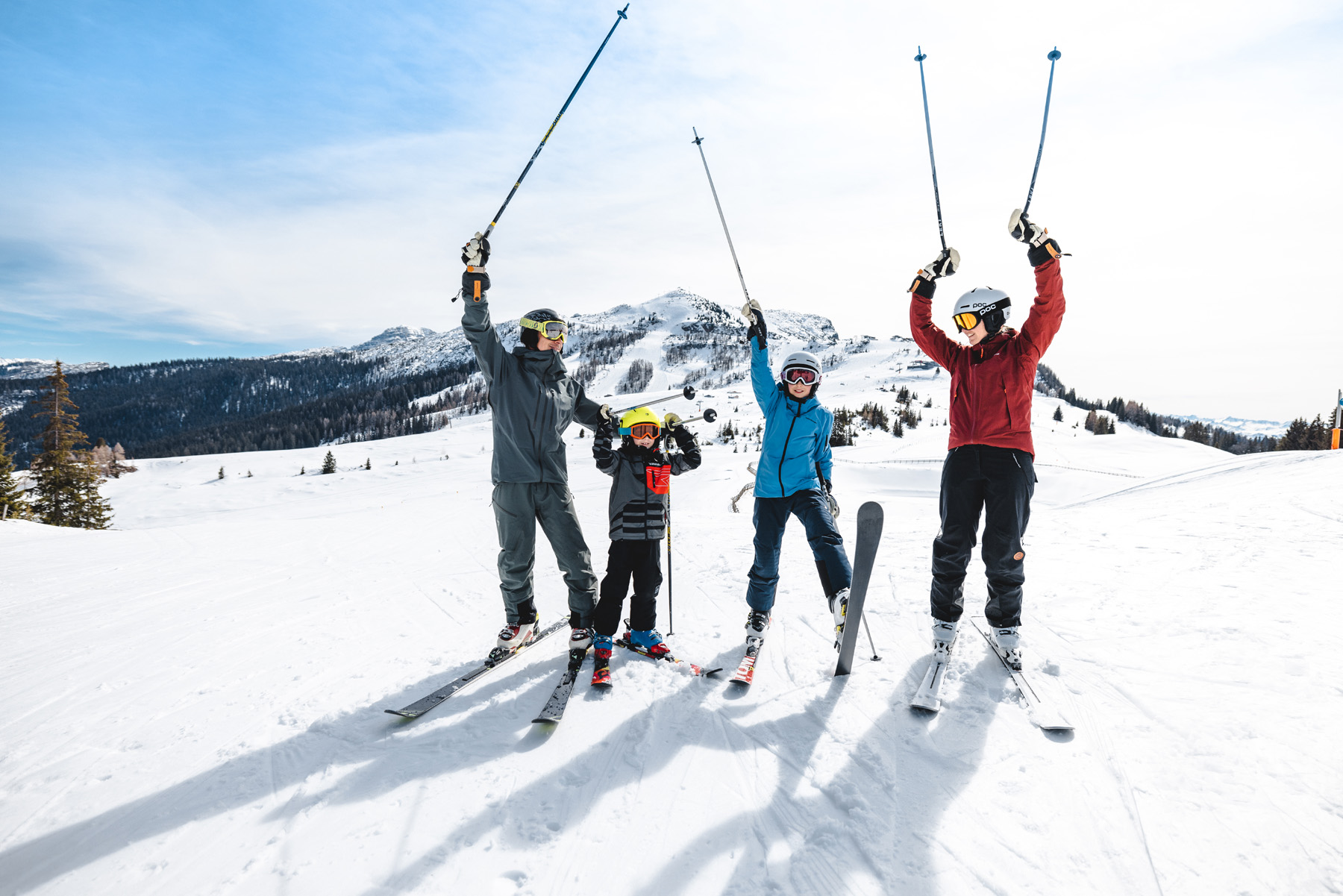 Ausflug mit Kindern - PLZ 5084 (Österreich) - Familienskigebiet Steinplatte Winklmoosalm