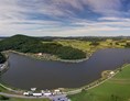 Ausflugsziel: Drohnenaufnahme im Sommer - Drachensee bei Furth im Wald
