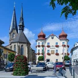 Urlaub: Stadtplatz Bad Leonfelden - Mühlviertler Hochland