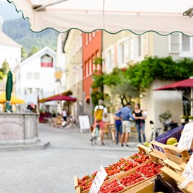 Urlaub: Bludenz Marktgeschehen - Alpenregion Vorarlberg