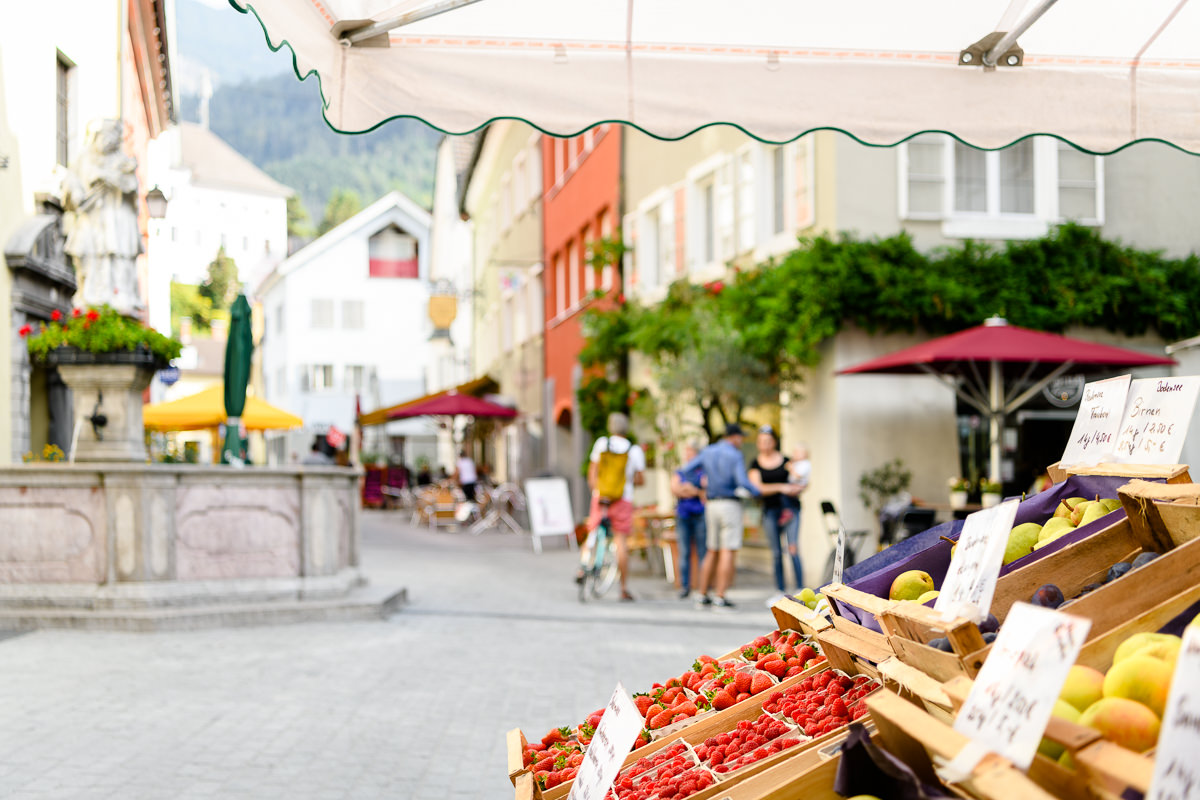 Urlaub: Bludenz Marktgeschehen - Alpenregion Vorarlberg