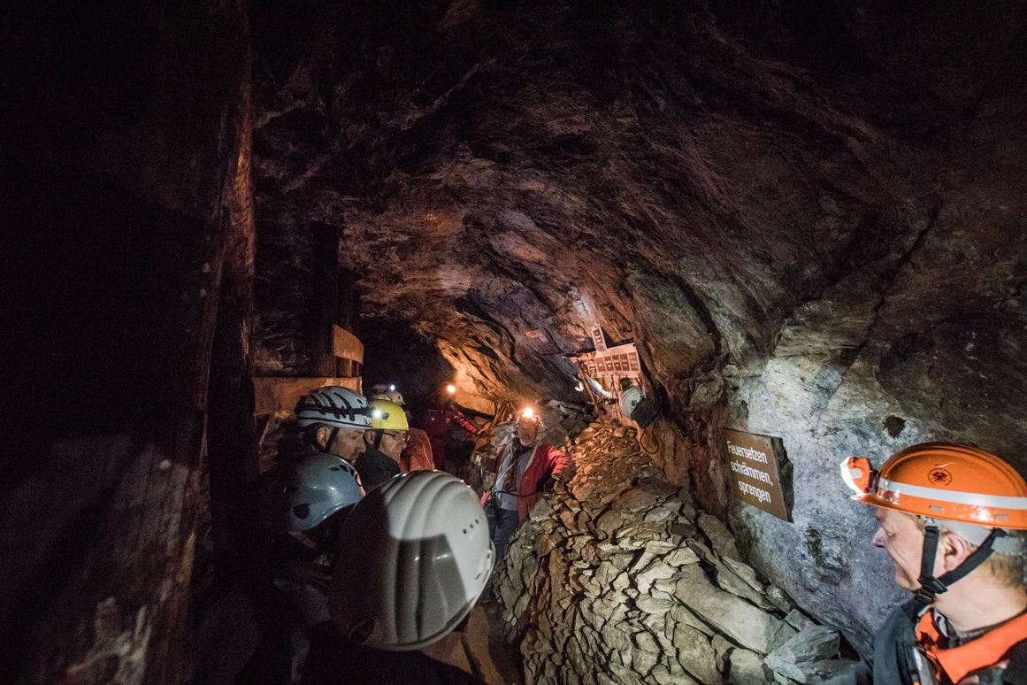 Ausflugsziel: Mitten im Stollen - Abenteuer Silberbergwerk Bromriesen