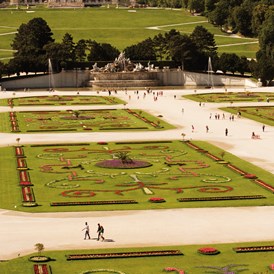 Urlaub: Schlosspark Schönbrunn - Wien