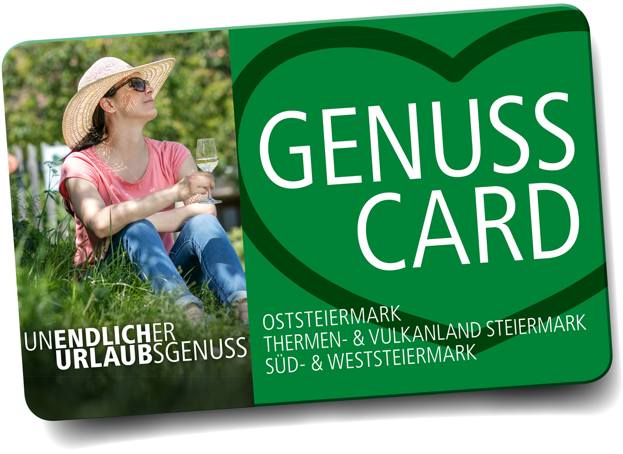Thermen- & Vulkanland Steiermark Vorteilskarte GenussCard