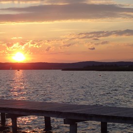 Urlaub: Sonnenuntergang am Neusiedler See - Neusiedler See