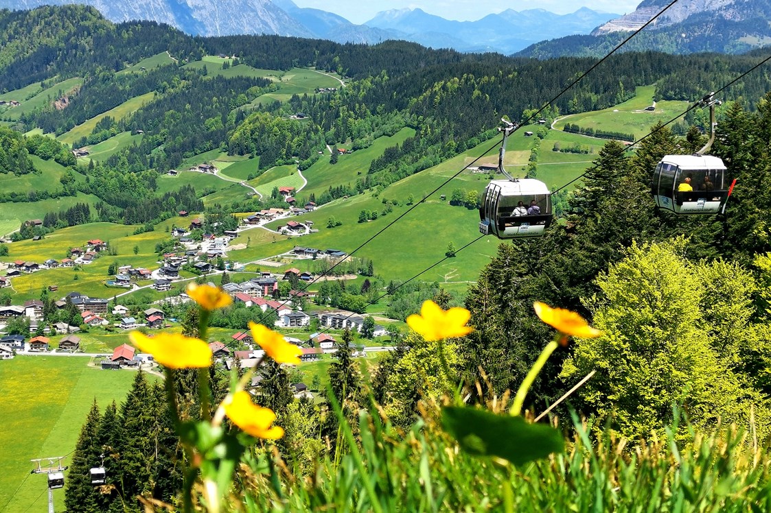 Urlaub: Markbachjochbahn Wildschönau - Gondelfahren ist immer lustig - Wildschönau - Die erlebnisreiche Familien-Region