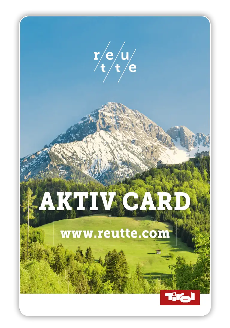 Naturparkregion Reutte Advantage card Active Card