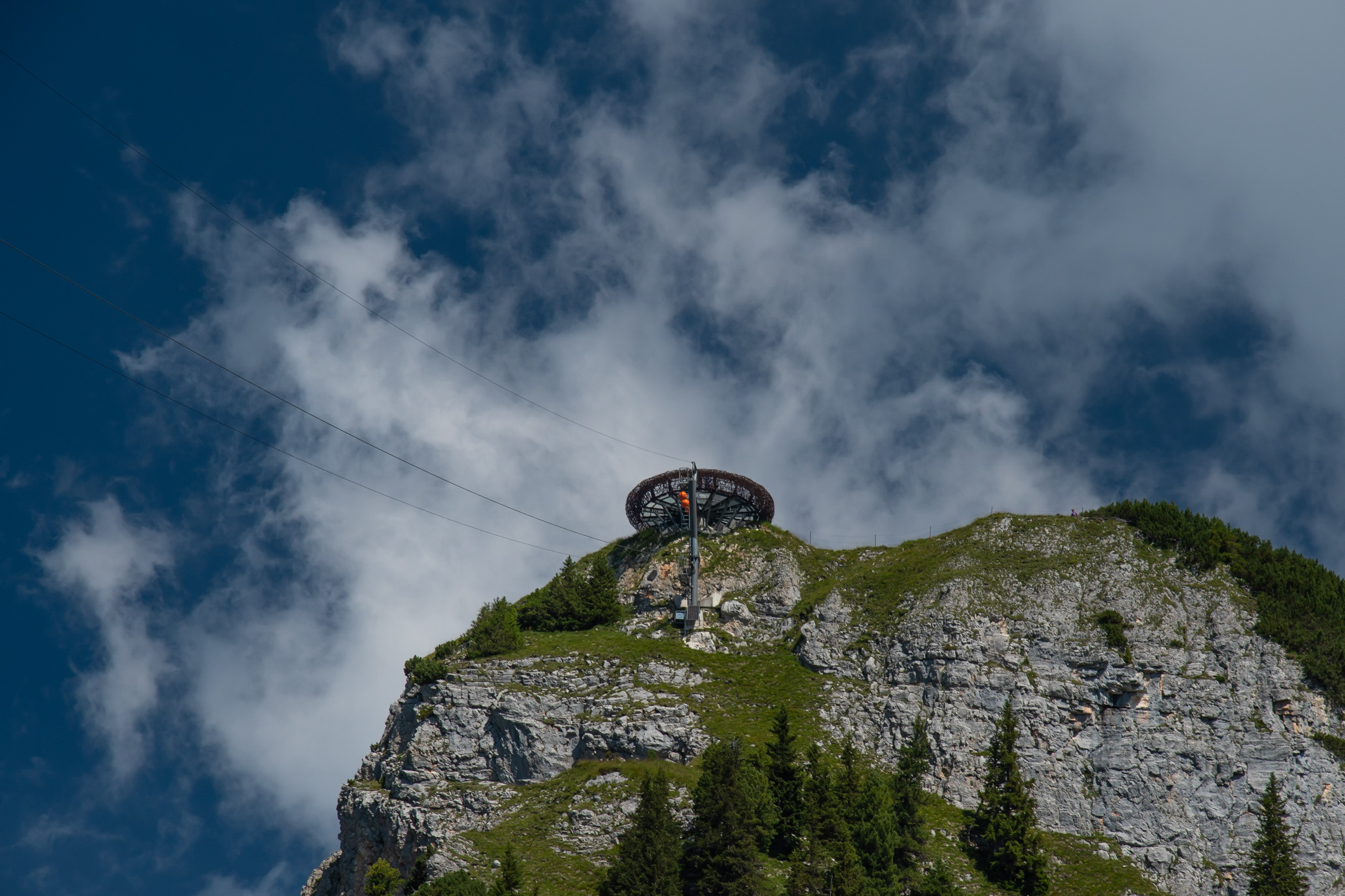 Urlaub: Aussichtsplattform Adlerhorst im Rofangebirge  - Achensee