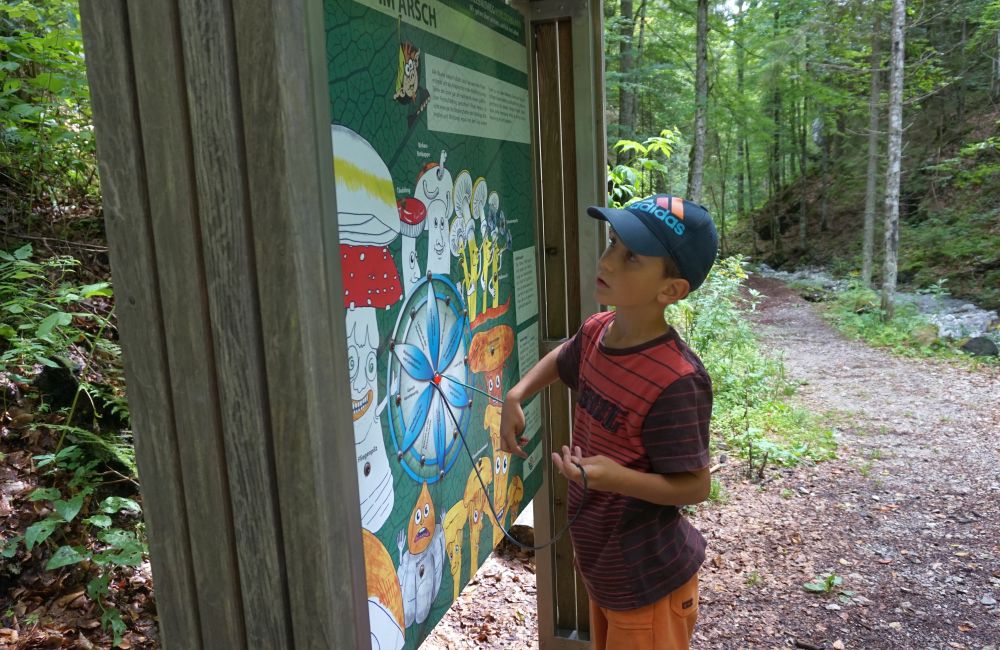 Ausflug mit Kindern - Themenschwerpunkt: Wandern - Steiermark - Erlebnisweg Roßlochklamm 