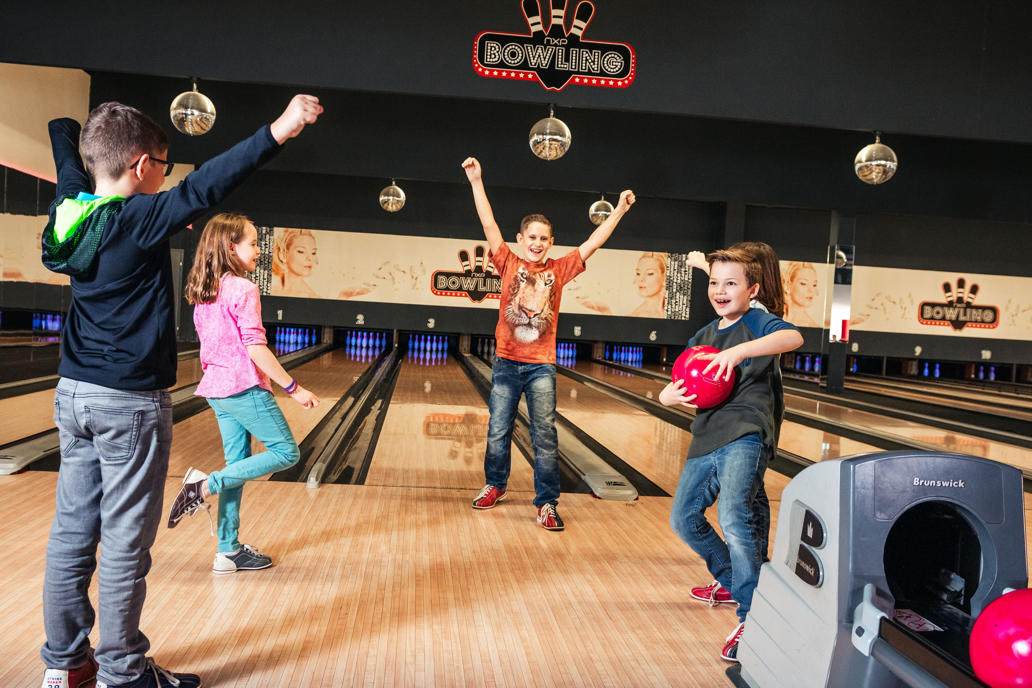 Ausflug mit Kindern - Pressbaum - NXP Bowling