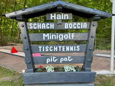 Ausflugsziel: Minigolf Hainstraße