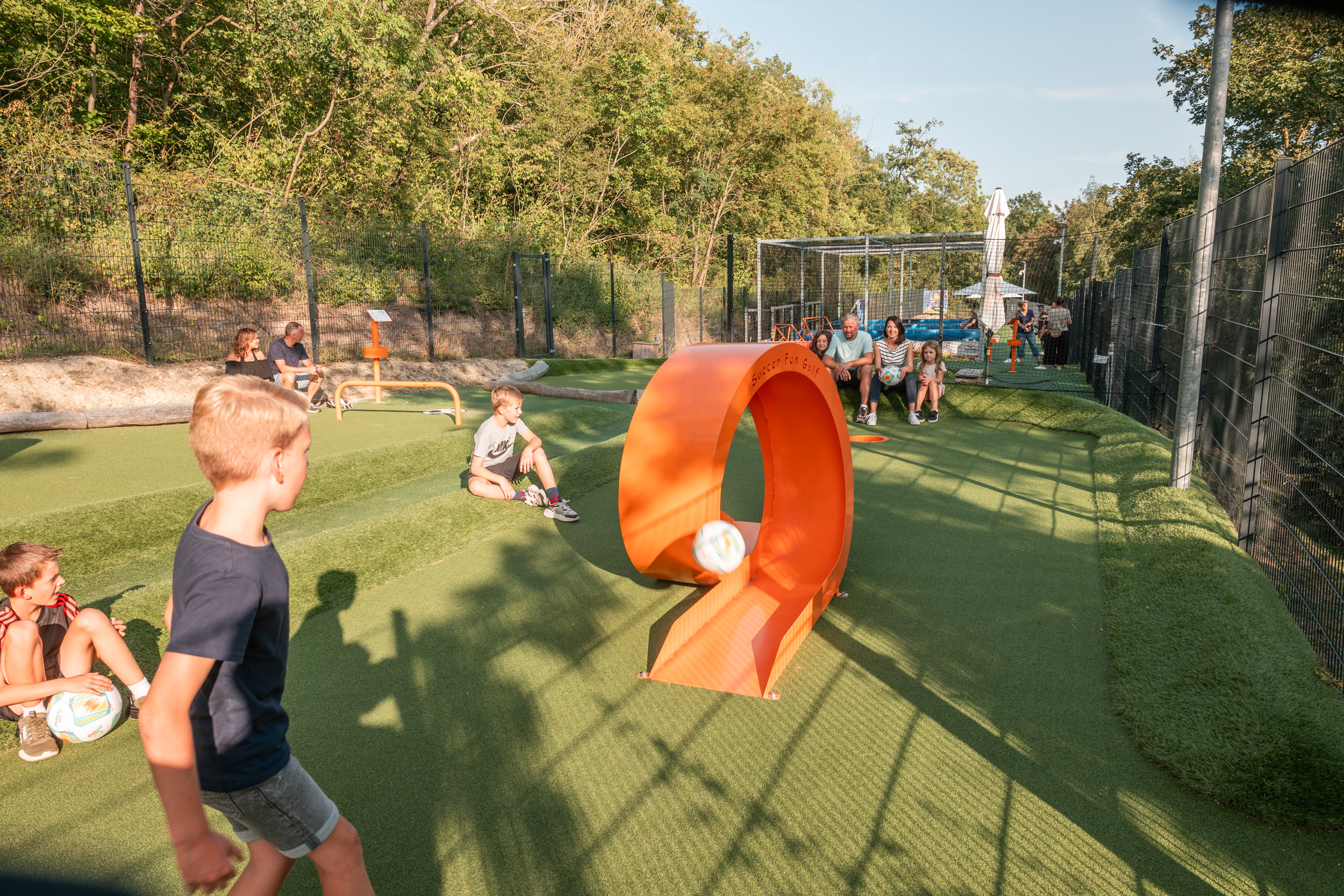 Viaggio con bambini - Leuna - Adventure Fußballgolf