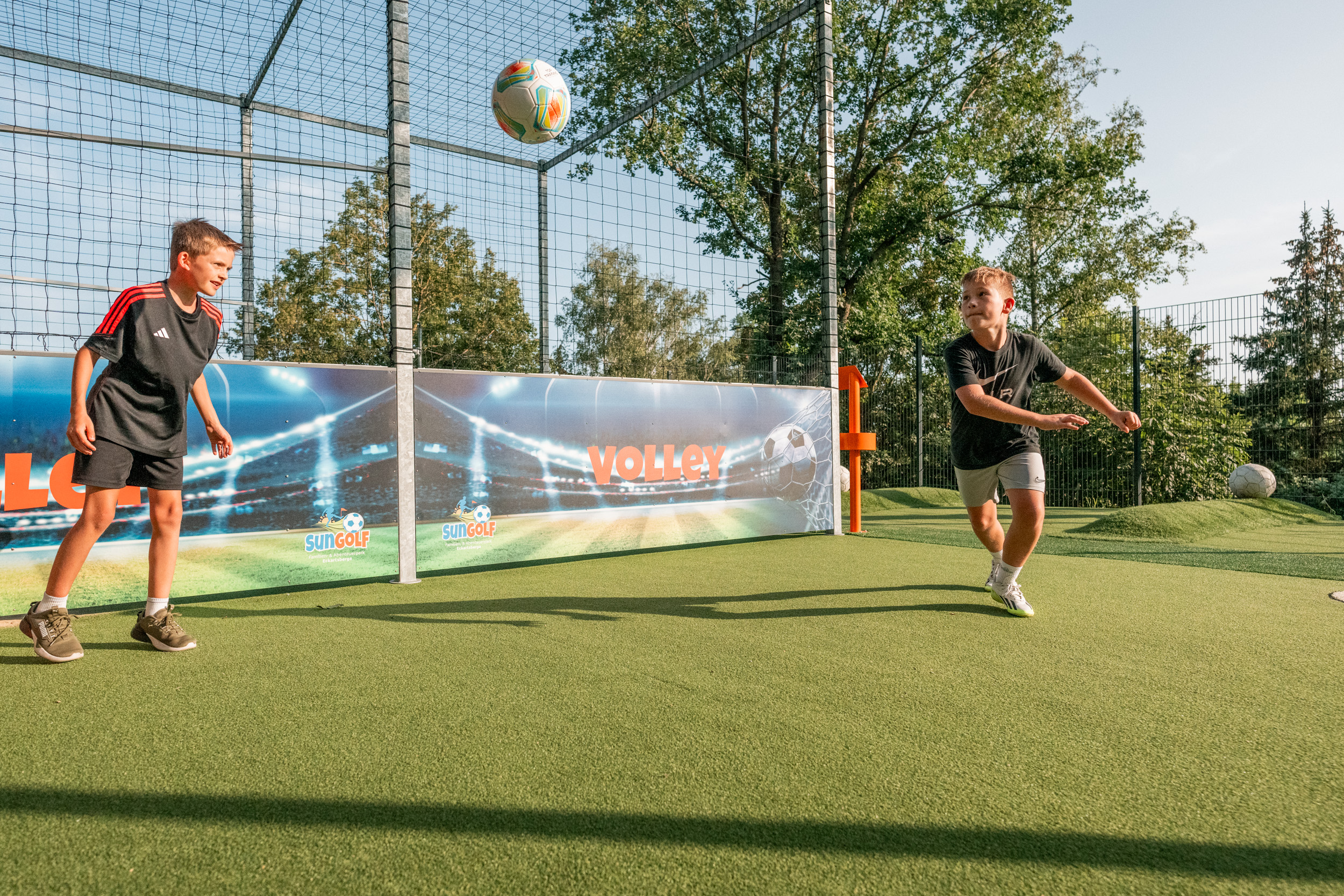 Viaggio con bambini - Leuna - Adventure Fußballgolf