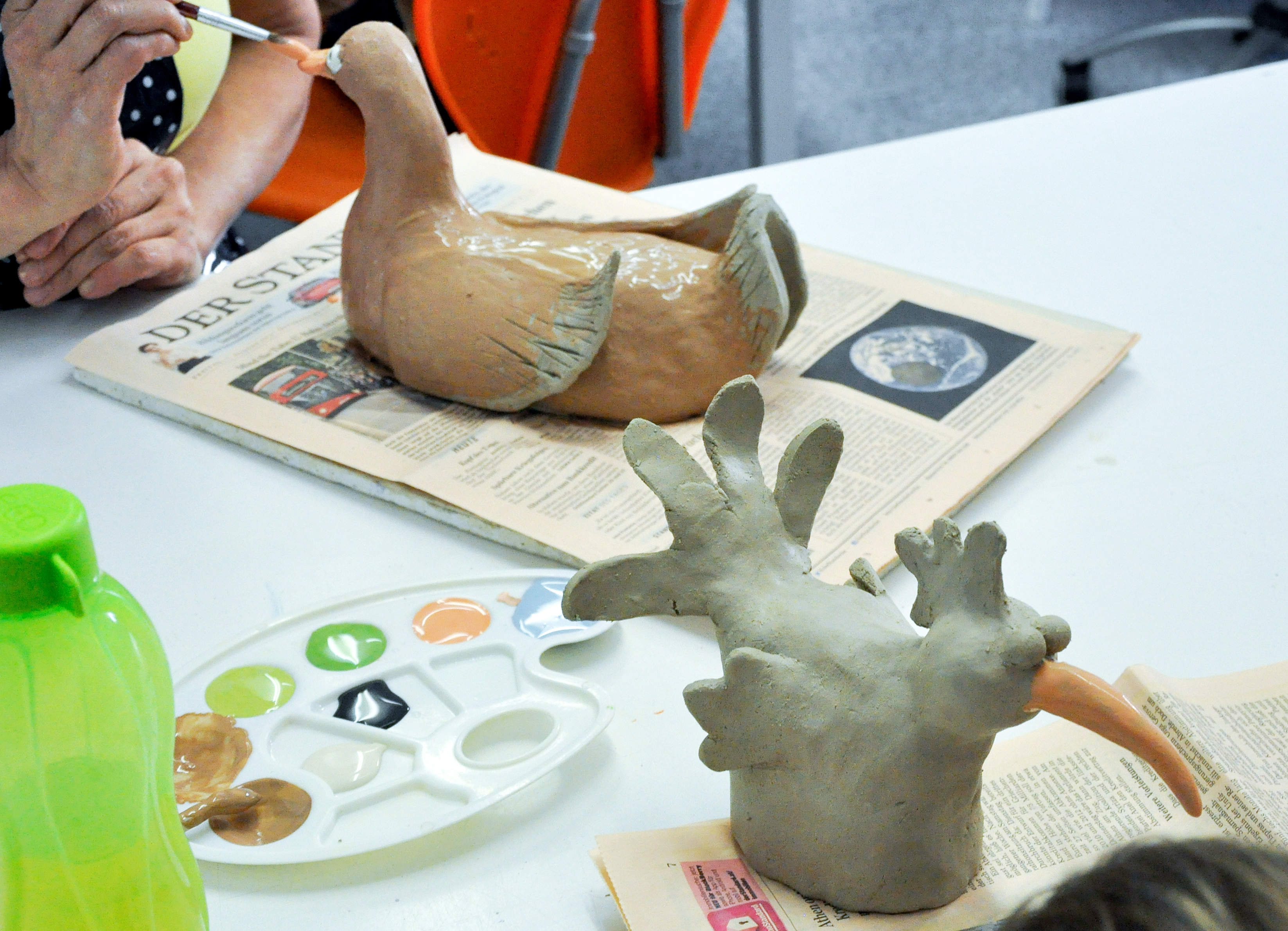 Reis met kinderen - Gmünd (Gmünd) - Kinder Keramik Kurs „Vögel“
