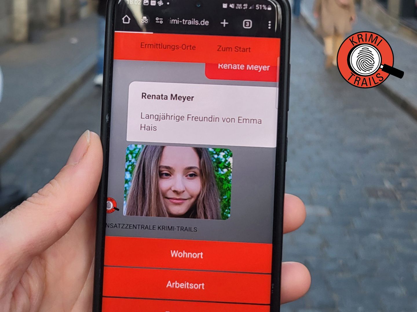 Ausflug mit Kindern - erreichbar mit: Bus - Allersberg - Krimi-Trail Nürnberg