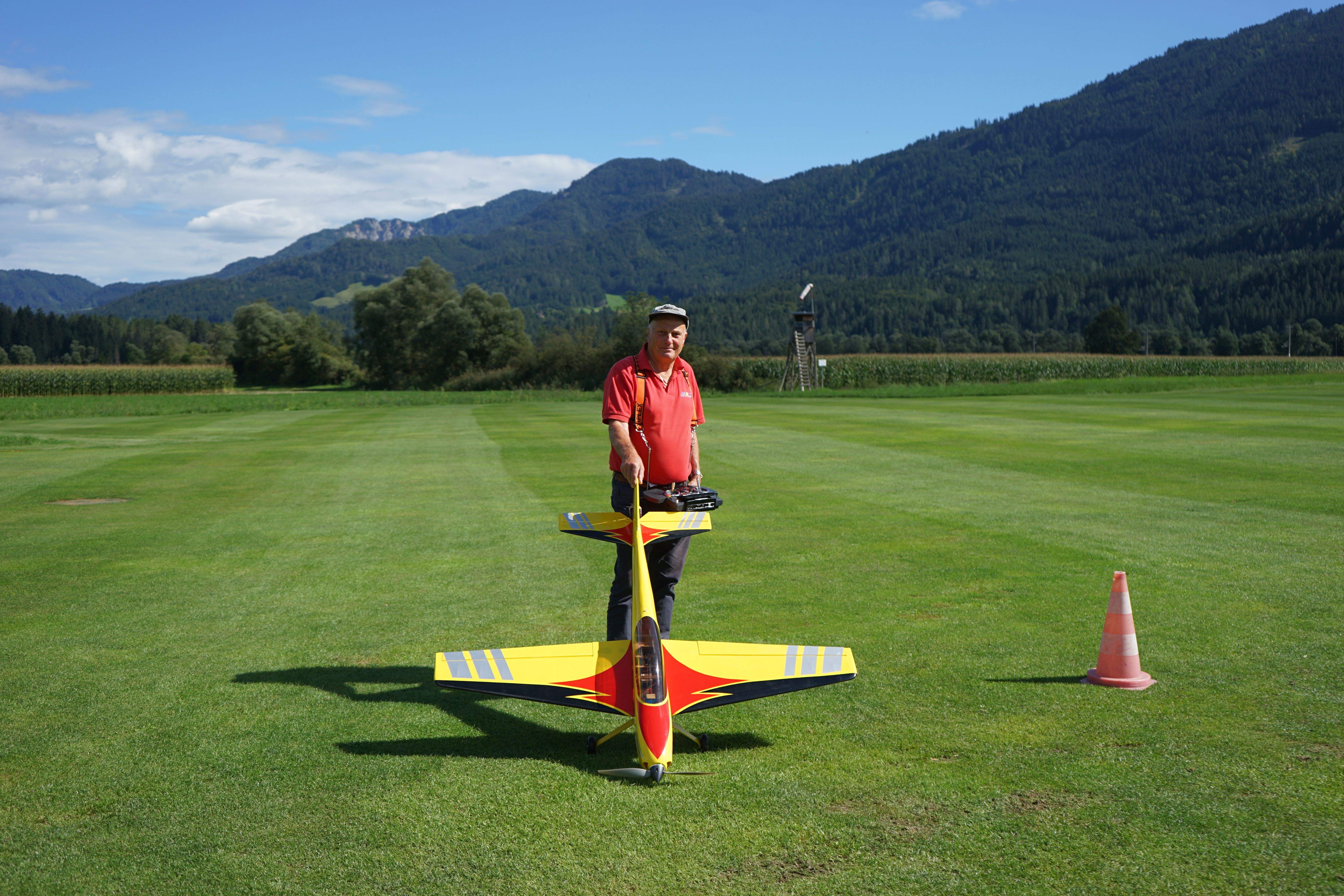 Voyage avec des enfants - Witterung: Schönwetter - Carinthie - Modellflugplatz Glocknerhof