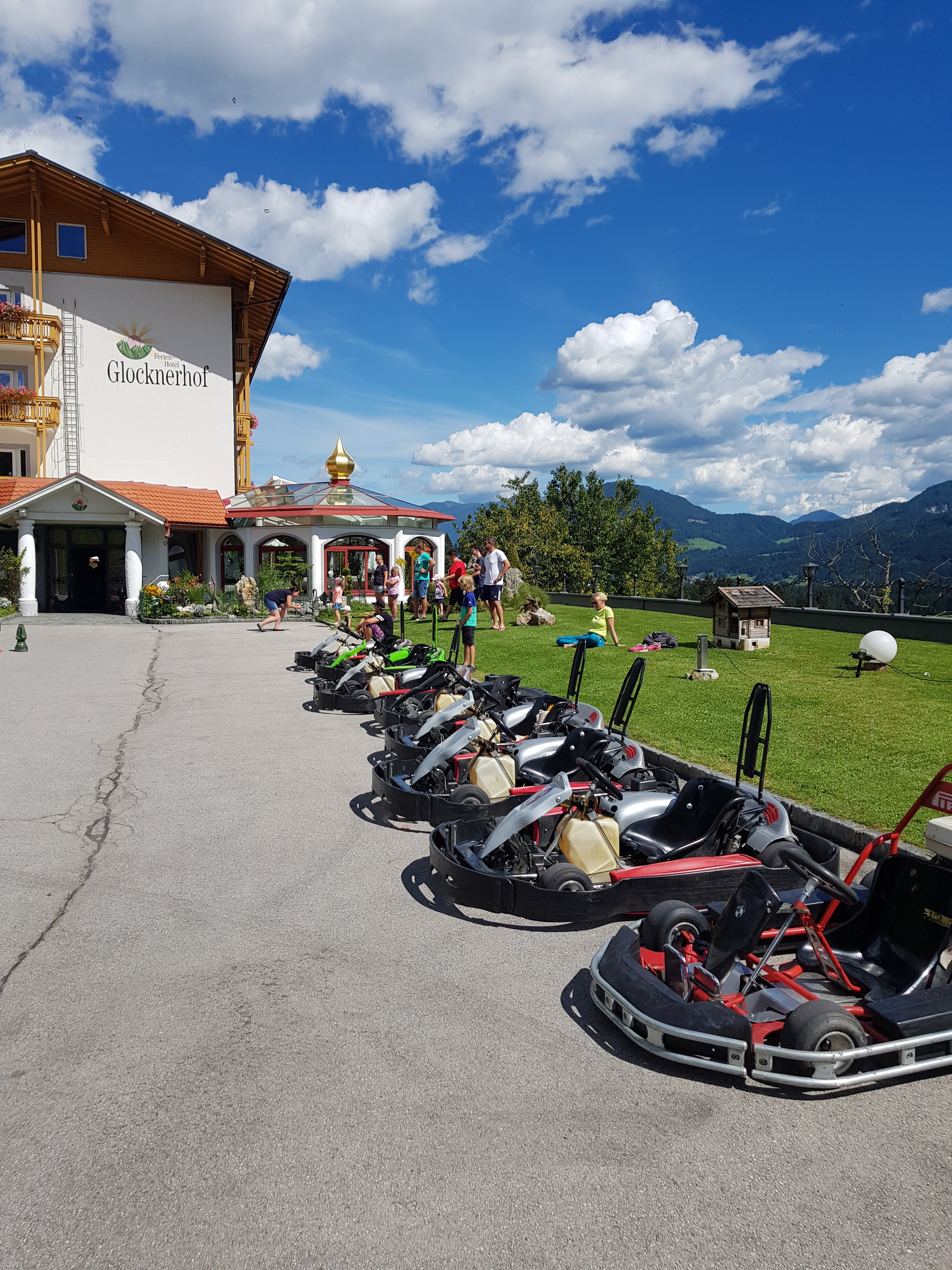 Trip with children - Veranstaltung: Sonstiges - Gokart fahren im Glocknerhof