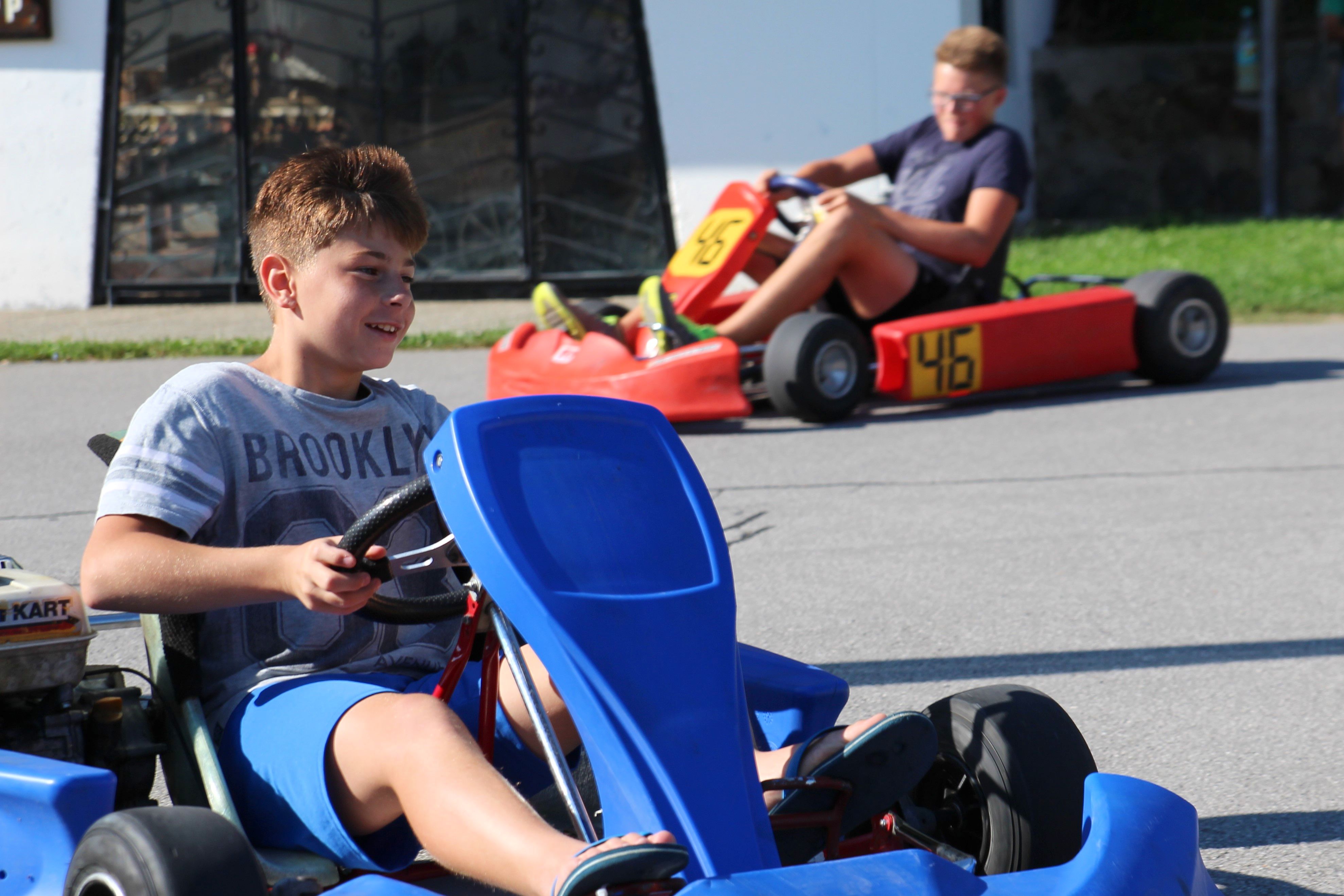 Trip with children - Veranstaltung: Sonstiges - Gokart fahren im Glocknerhof