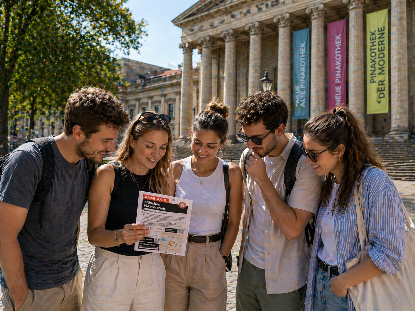 Ausflug mit Kindern - Grünwald (Landkreis München) - Krimi-Trail München Maxvorstadt: Spektakulärer Kunstraub