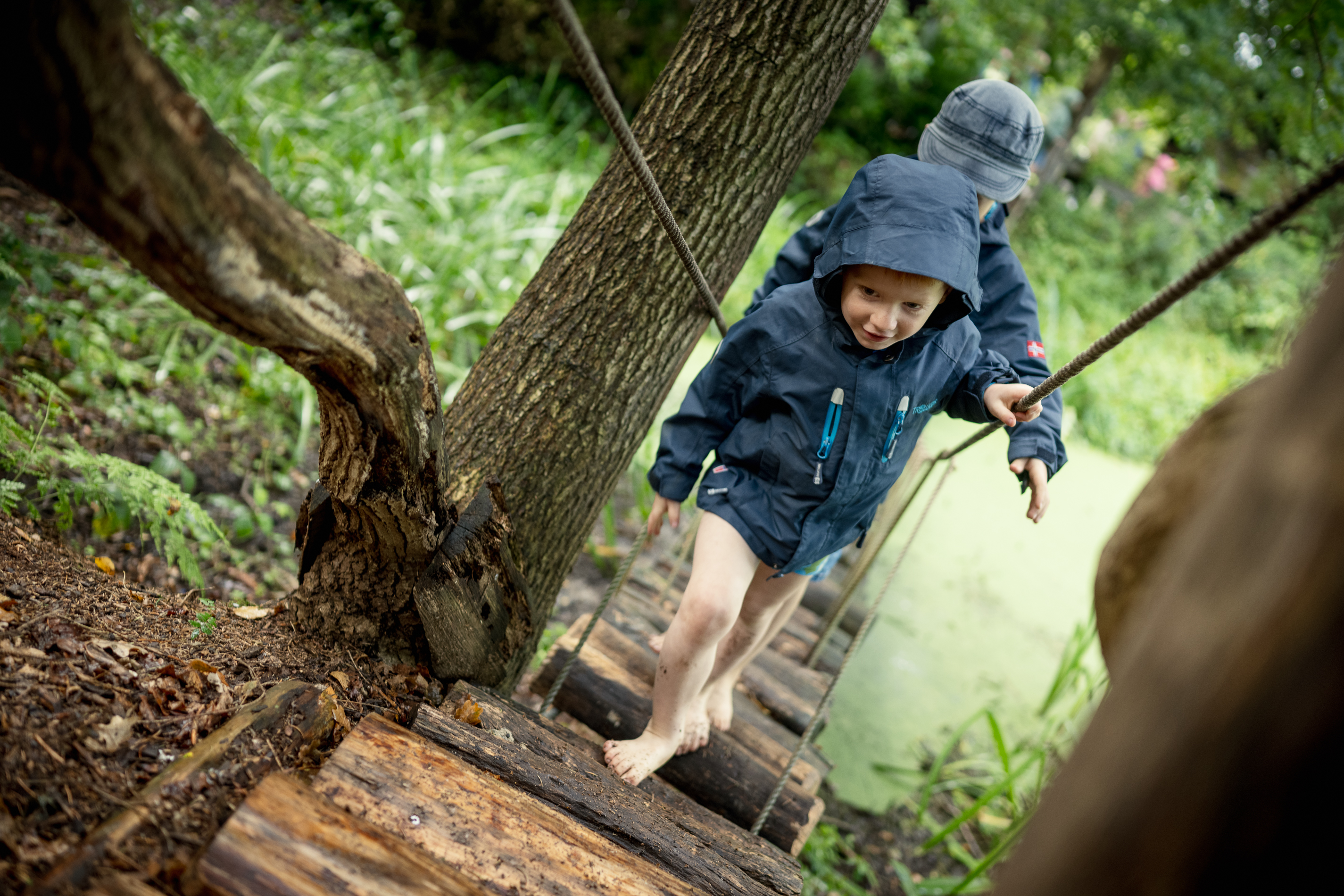 Reis met kinderen - Sleeswijk-Holstein - Barfußpark