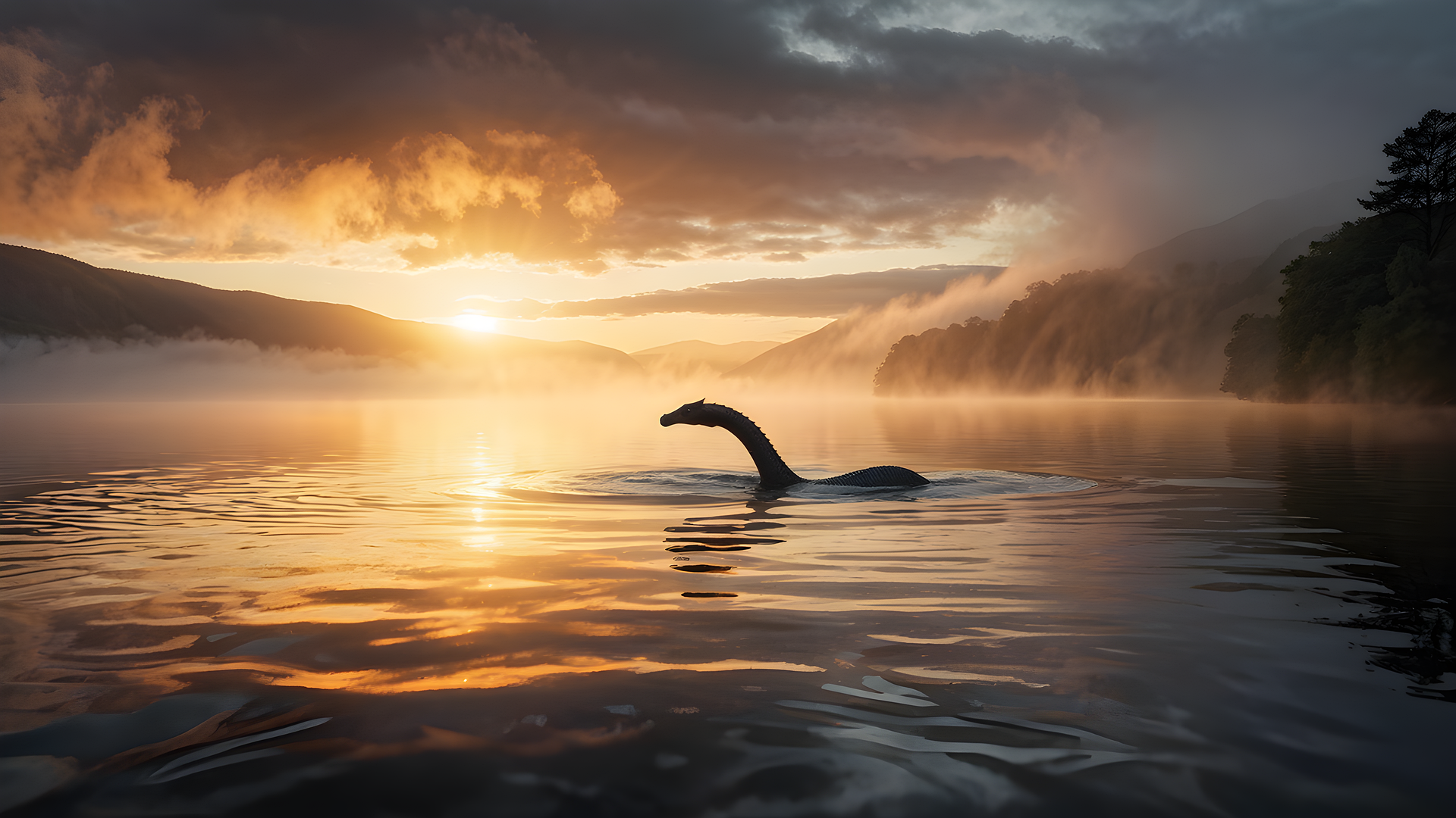 Ausflugsziel: Unser "Nessie" hat den neuen Teich gut angenommen. - Tierpark Neuhaus-Niederwaldkirchen