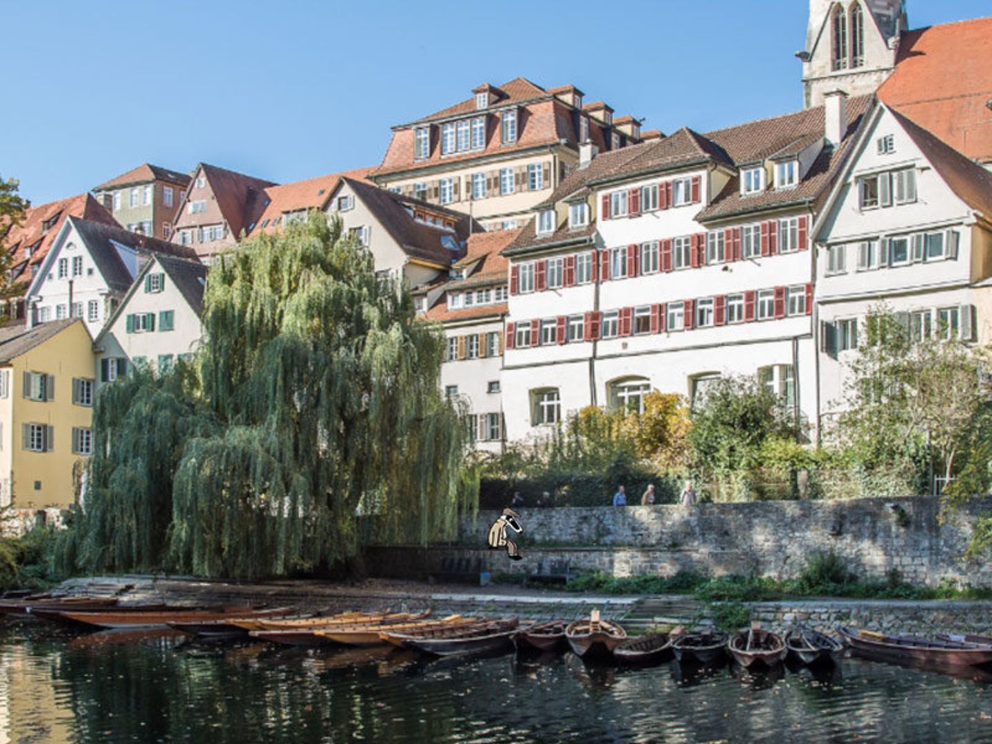 Ausflug mit Kindern - erreichbar mit: Bahn - Schwieberdingen - Detektiv-Trail Tübingen: Mission Goldenes Taubenei
