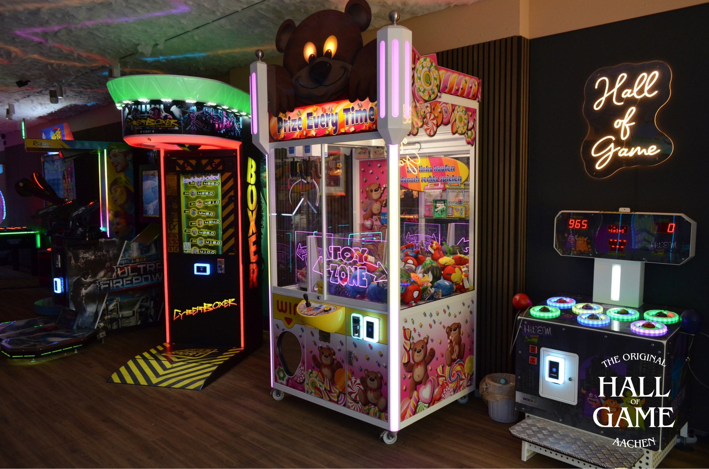 Trip with children - Jülich - Hall of Game Aachen