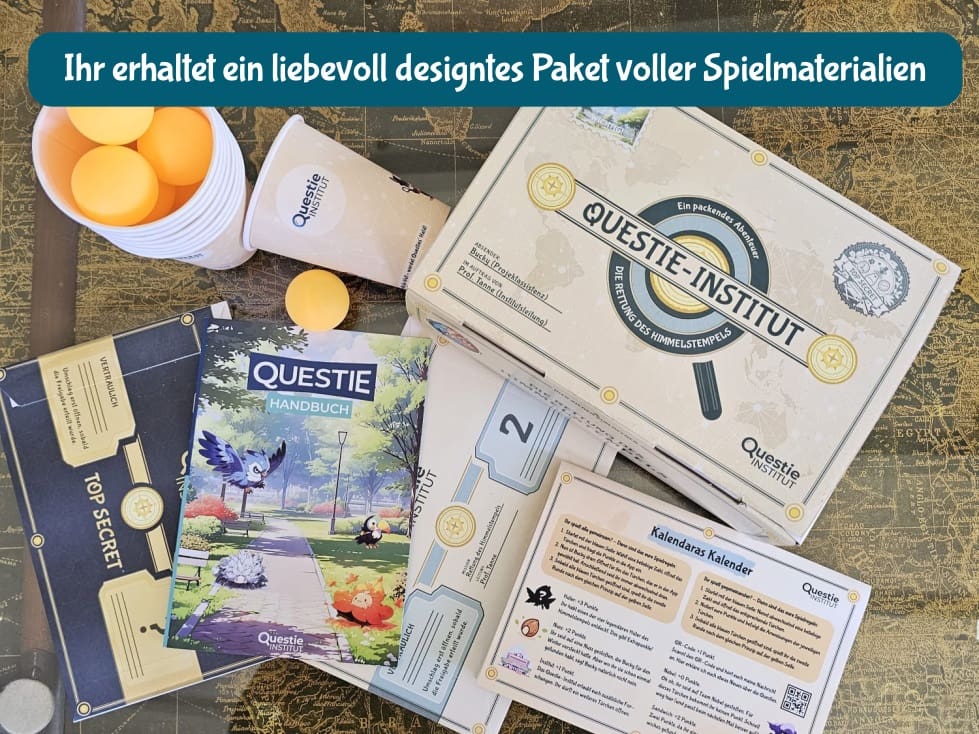 Ausflugsziel: Questies Outdoor Escape – Die Rettung des Himmelstempels