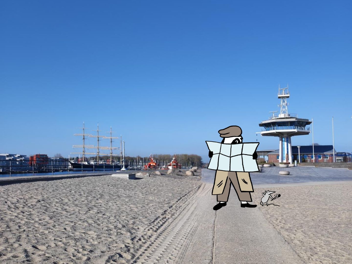Reis met kinderen - Wismar - Detektiv-Trail Travemünde: An Ostsee und Trave