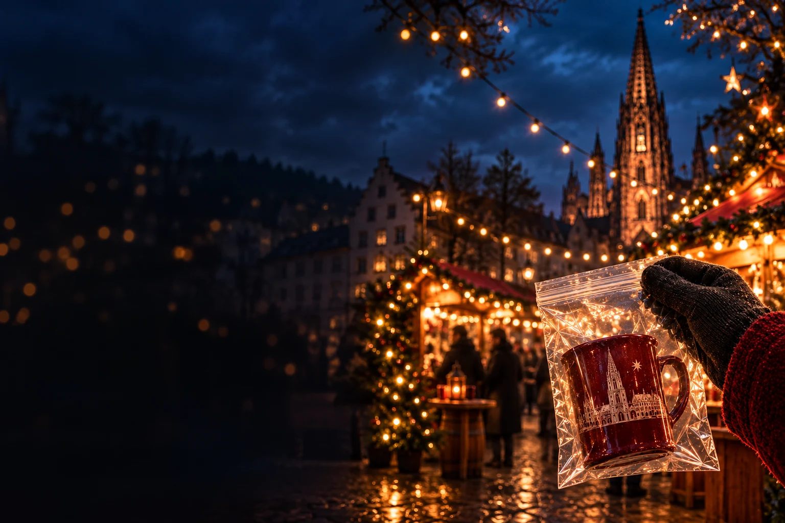 Ausflugsziel: Weihnachtsmarkt-Krimi Freiburg: Der Glühwein-Guru