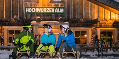 Voyage avec des enfants - Obertraun - Hochwurzenalm - Rodelspaß auf der Hochwurzen
