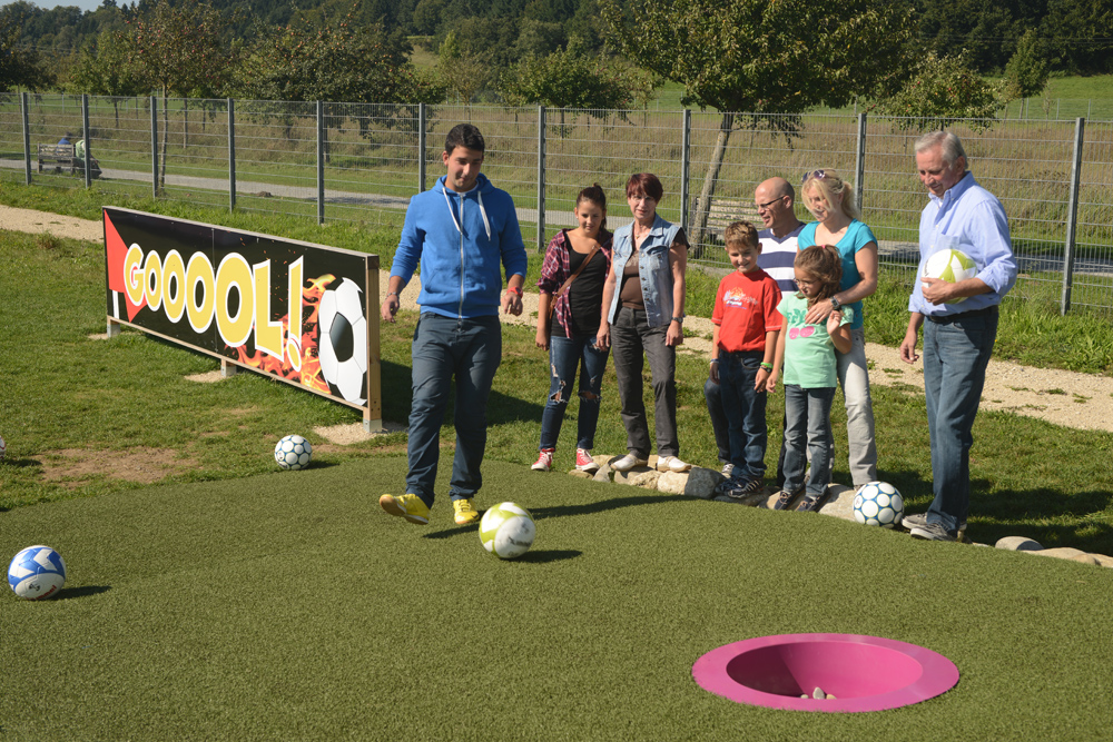Ausflugsziel: Fußballgolf