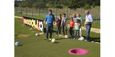 Ausflug mit Kindern - Meßkirch - Fußballgolf