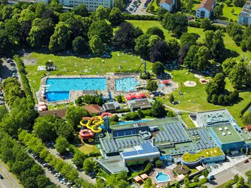 Schenkenseebad Highlights beim Ausflugsziel Freizeitbad, Saunapark, und Freibad auf einem Gelände
