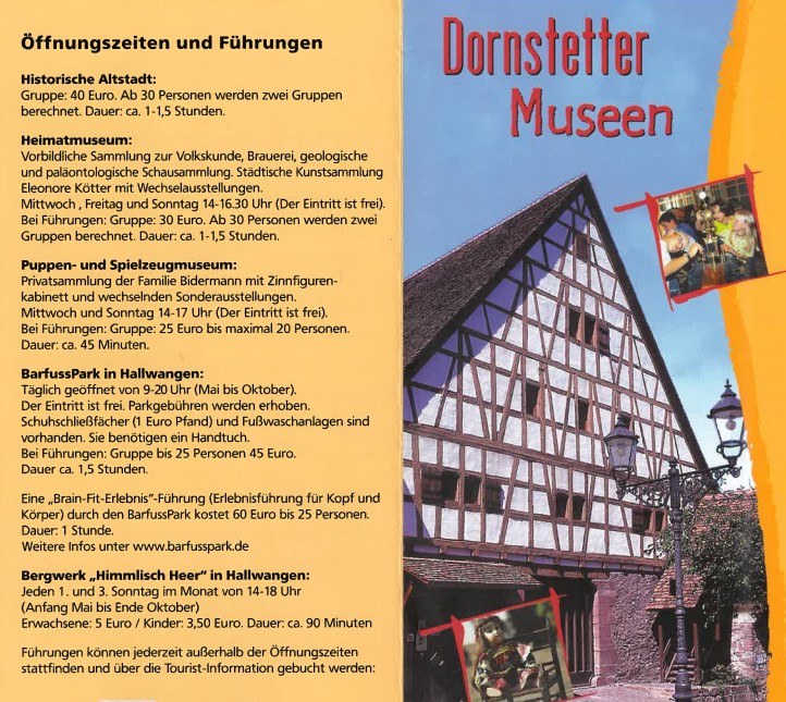 Ausflug mit Kindern - Alter der Kinder: Jugendliche - Unterreichenbach (Calw) - Heimatmuseum / Puppen- und Spielzeugmuseum