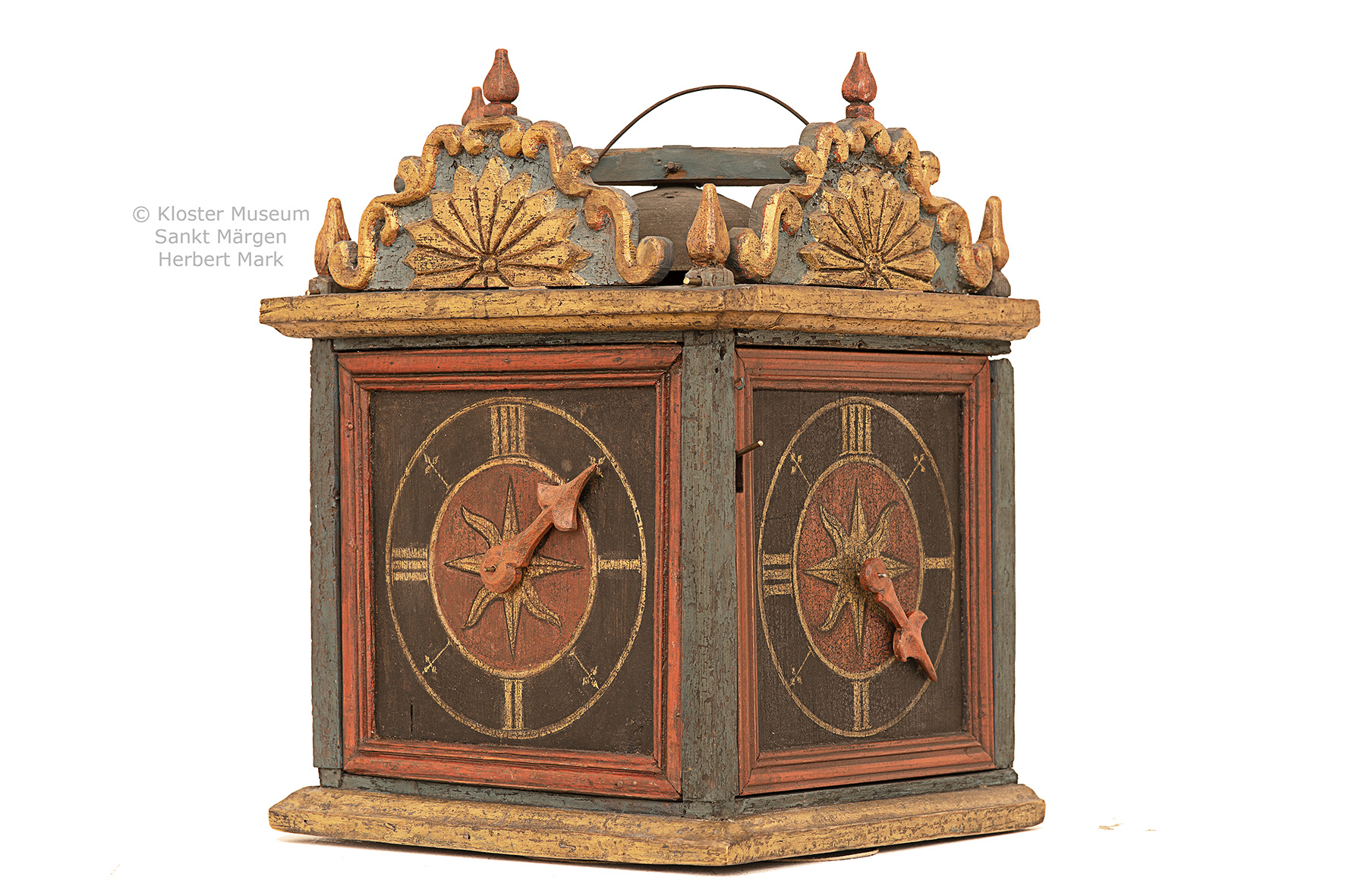 Viaggio con bambini - Witterung: Schönwetter - Baden-Württemberg - Kanzeluhr Österreich, um 1770
(aus der Sonderausstellung Holzräderuhren) - Kloster Museum St. Märgen