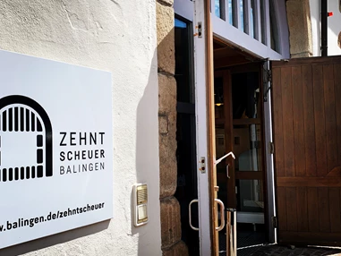 Ausflugsziel: Unsere Eingangstüre - Zehntscheuer Balingen