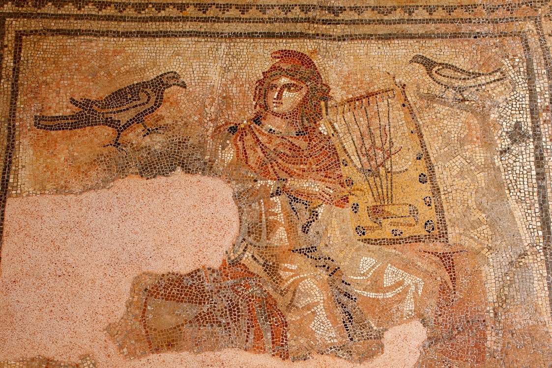 Ausflugsziel: Orpheusmosaik aus Arae Flaviae, dem römischen Rottweil - Dominikanermuseum Rottweil