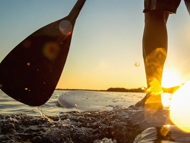 Ausflugsziel: Stand Up Paddling Windgfällweiher