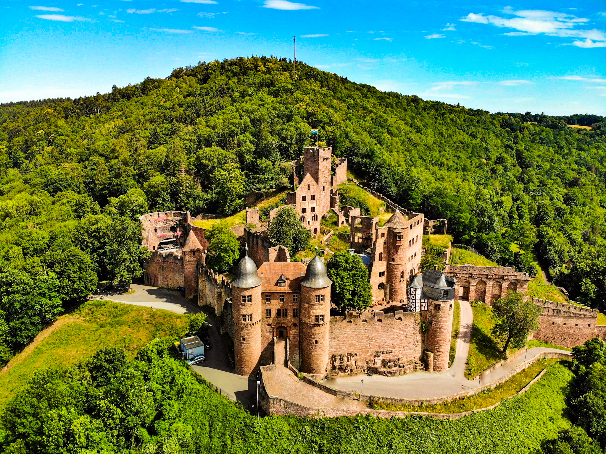 Ausflug mit Kindern - Witterung: Kälte - Baden-Württemberg - Burg Wertheim