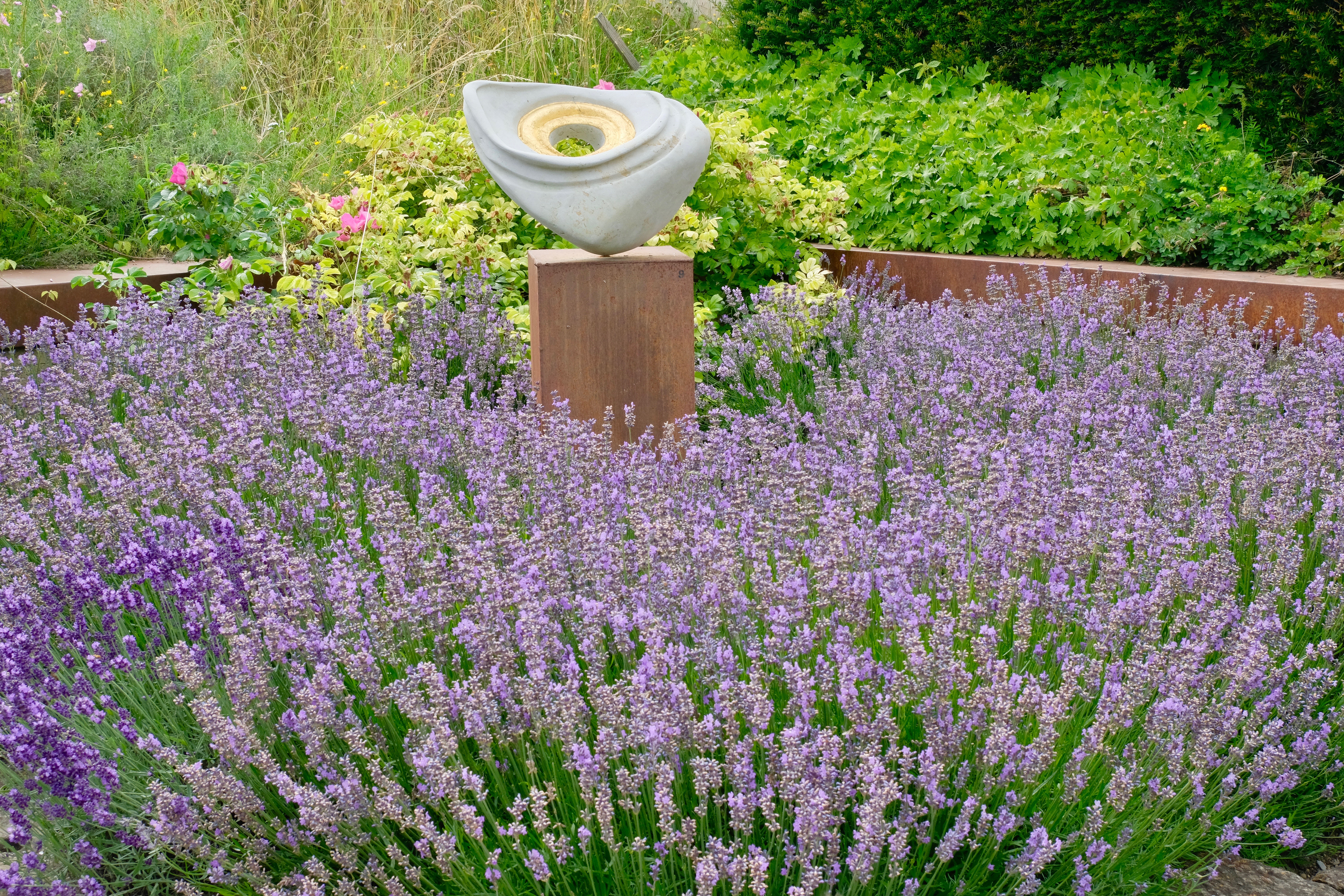 Trip with children - Engstingen - Rosen- und Skulpturengarten Rosenfeld