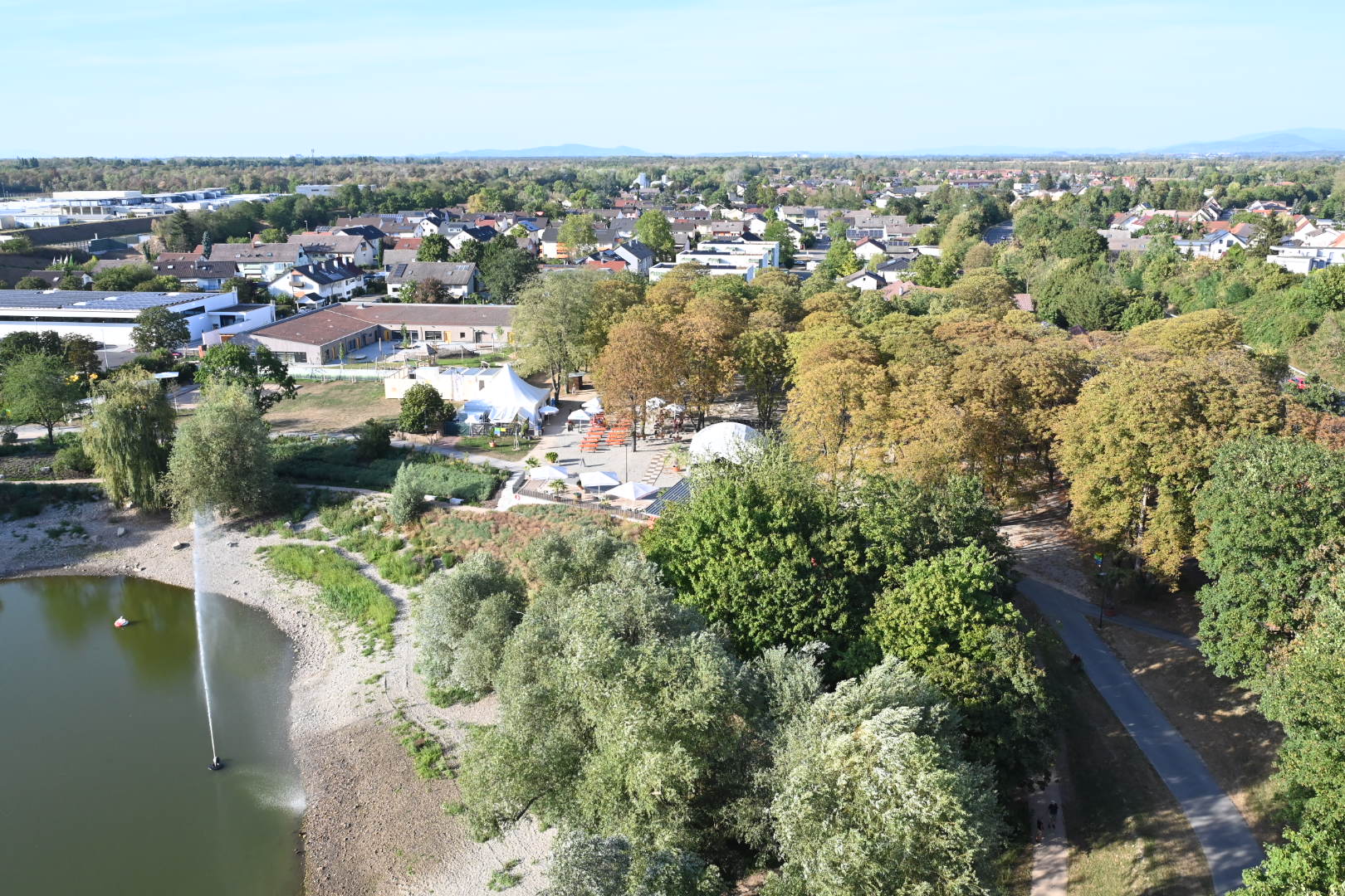 Trip with children - Breisach am Rhein - Stadtpark am Wuhrloch  - Rheingärten - Landesgartenschau 2022 Neuenburg am Rhein