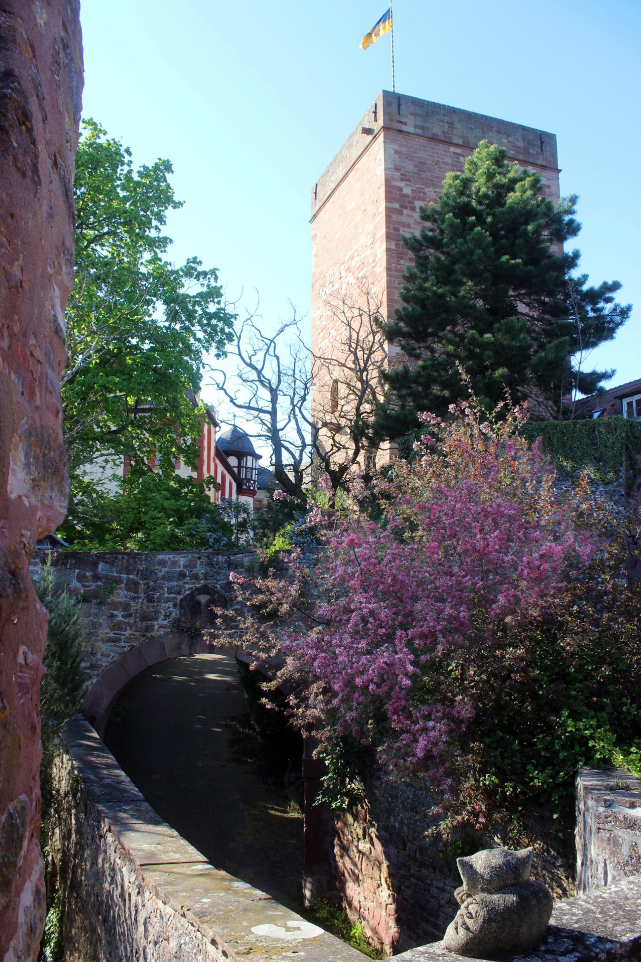 Ausflugsziel: Burghof - Burg und Burgpark Gamburg ob der Tauber