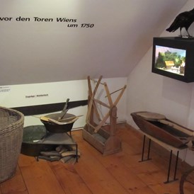 Ausflugsziel: Der Alltag vor den Toren Wiens (volkskundliche Sammlung, Foto M. Götzinger)  - Wienerwaldmuseum Eichgraben