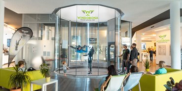 Ausflug mit Kindern - Themenschwerpunkt: Entdecken - Windobona - Indoor Skydiving